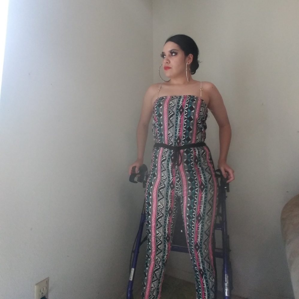 Colorful Pattern Romper - image 3